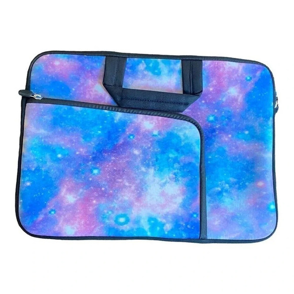 Laptop Bag Protector W. Handles Side Pocket Size 15.4 Starry Sky Laptop Case - Picture 1 of 7